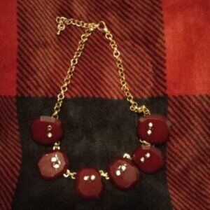 Maroon Necklace